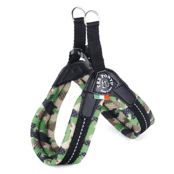 Easy Fit Soft Mesh Camouflage Click Verschluss Camouflage Grün Reflektierende Naht Gr. 3,5 Easy Fit Soft Mesh Camouflage Click Verschluss Camouflage Grün Reflektierende Naht Gr. 3,5